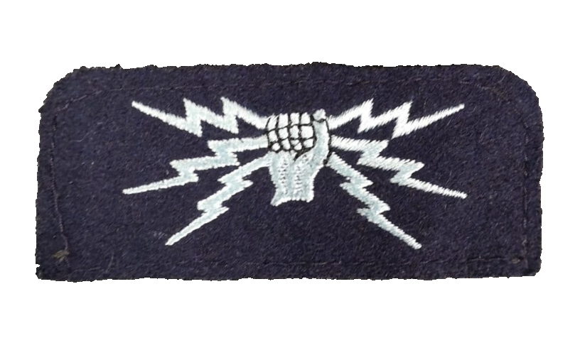 RAF Royal Air Force Telecommunication Personnel Qualification No1 Badge / Patch Air Force