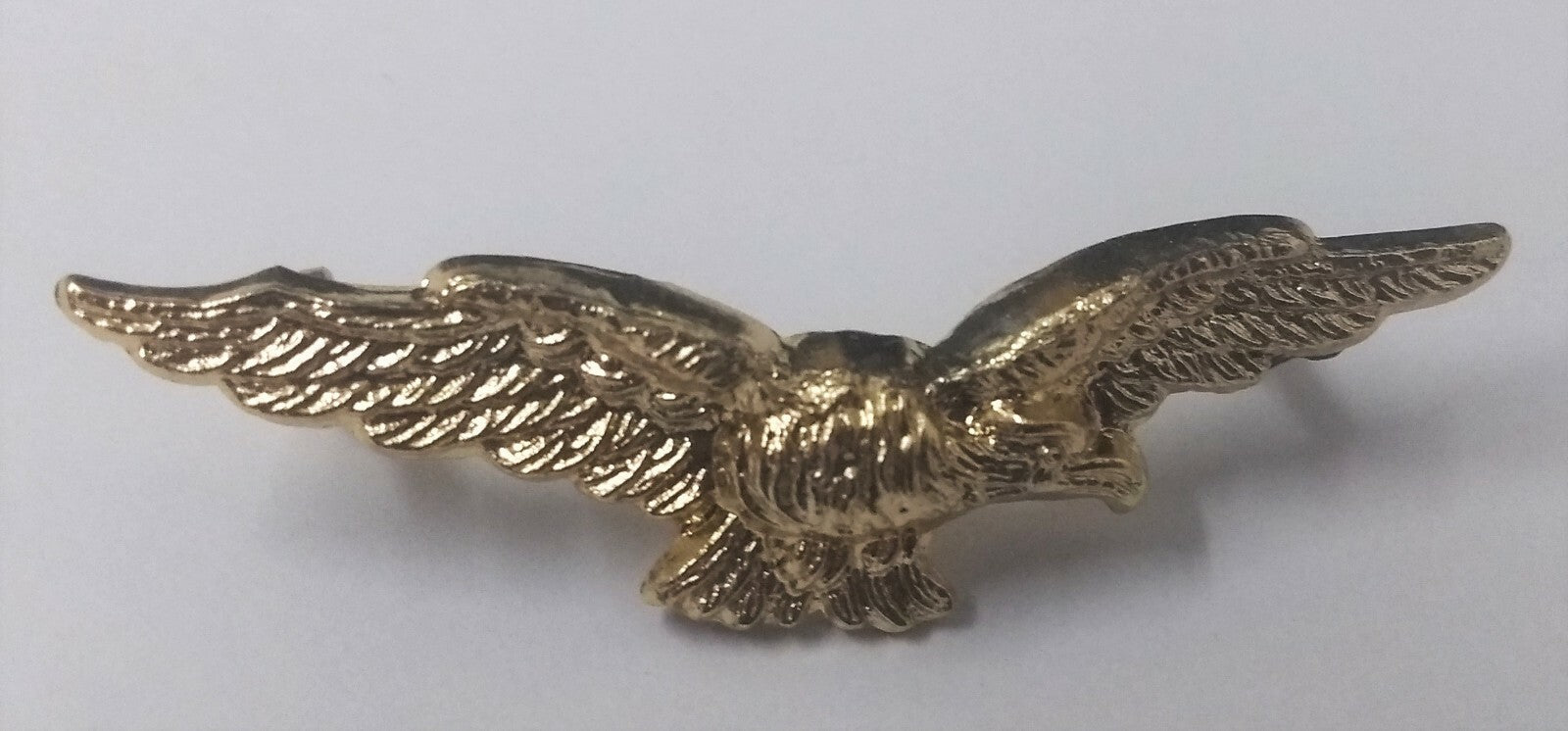 Side Cap Badge RAF Royal Air Force Swooping Eagle for Forage Hat With Fittings