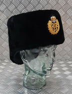 Busby Headdress RAF Royal Air Force with Gold Braided Badge 56cm