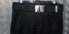 Military Style 2" Canvas Web Roll Buckle Parade Trouser Belt Unisex All Colours