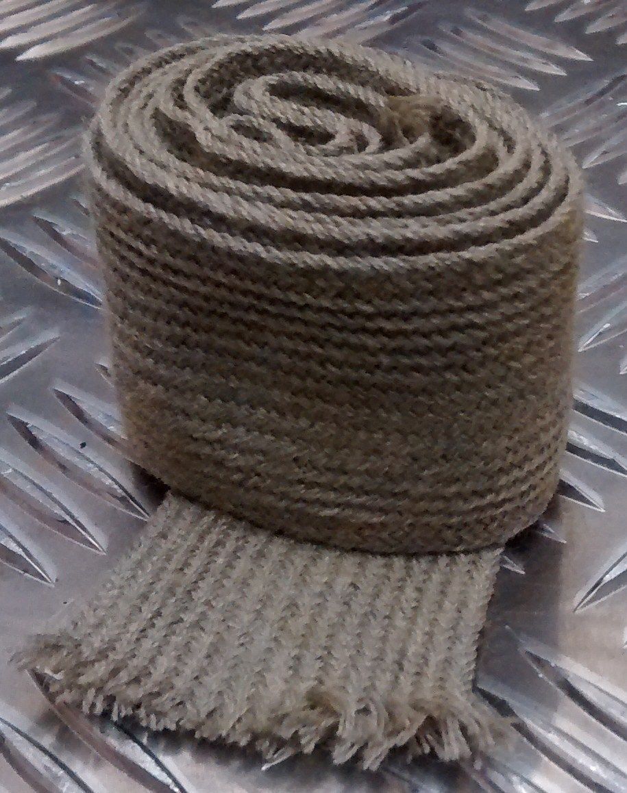 FAD TIE No2 Dress Wool Worsted Necktie Stone Fawn Colour