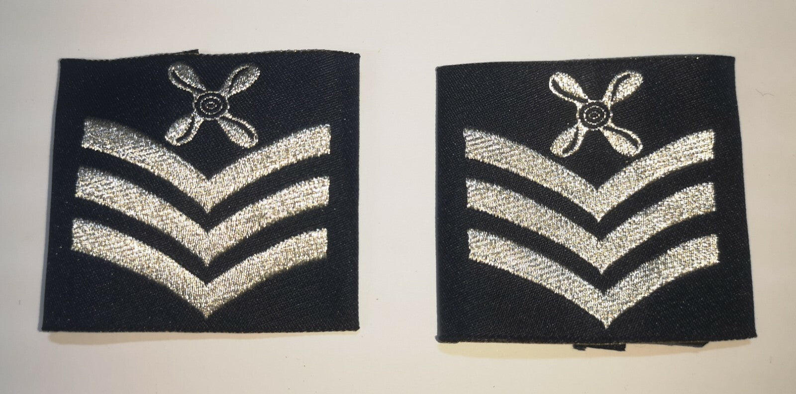 RAF Royal Air Force Airforce Shirt Slides Shoulder Sliders Chief Technician Air-Force 1 pair NEW