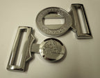 Chrome Locket Buckle Genuine Spec Security Unknown Insignia MFB3X