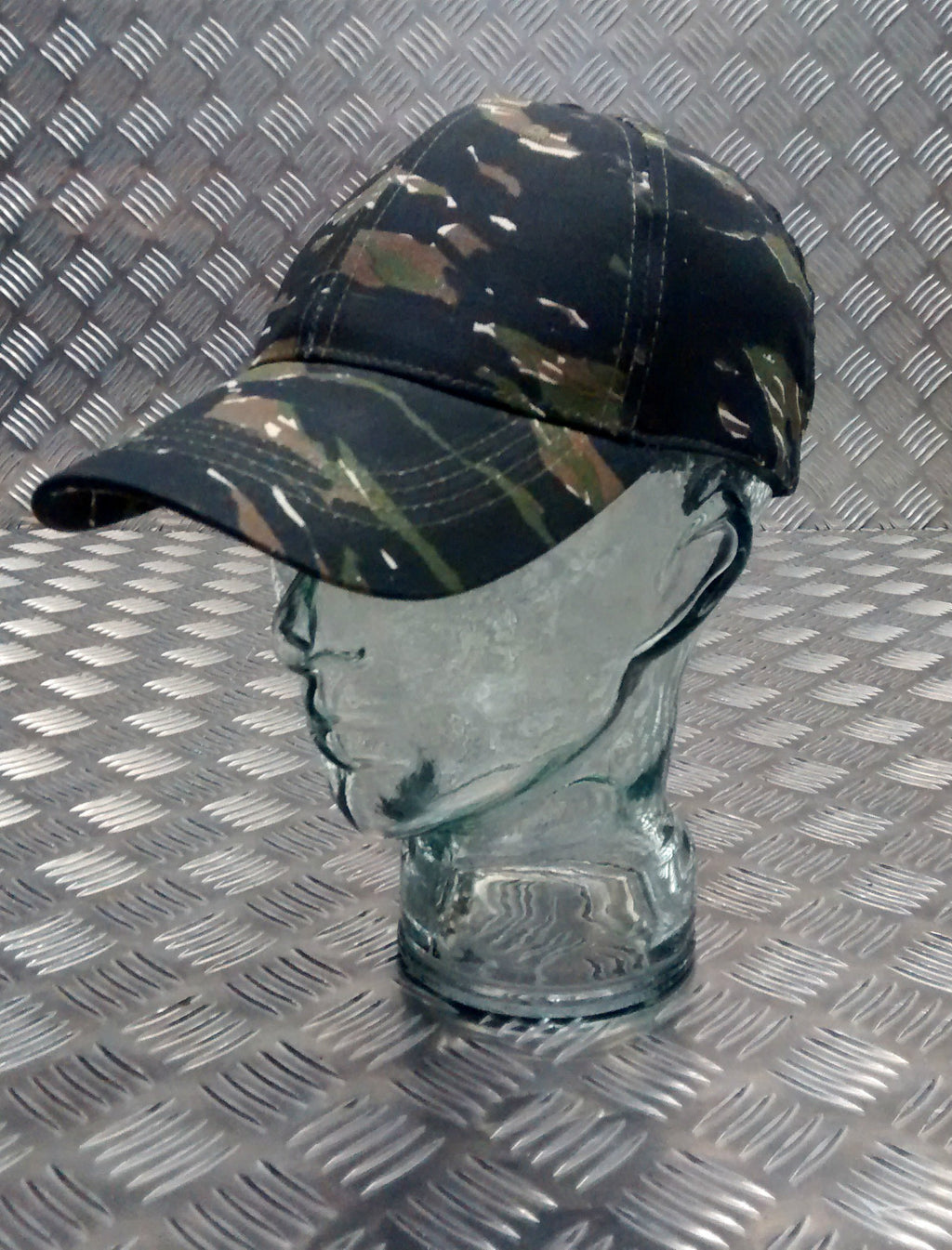 100% Cotton Tiger Stripe Pattern Camouflage Baseball Hat / Cap - Brand NEW