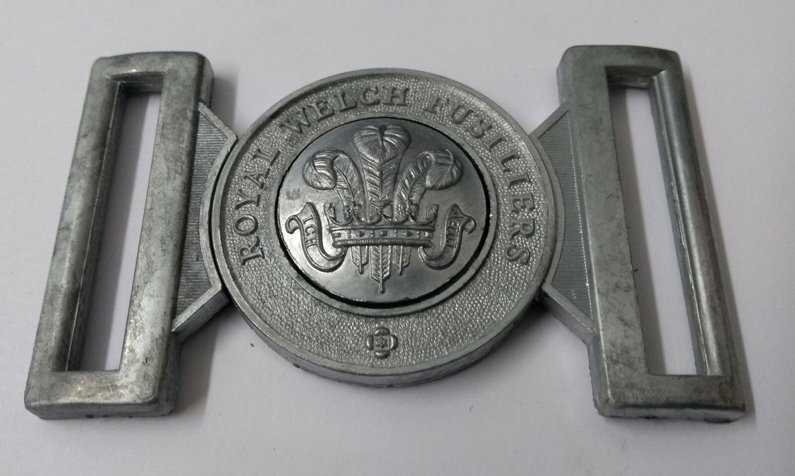 Genuine British Army RWF Royal Welch Fusiliers Ceremonial Belt Buckle Unplated