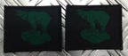 Genuine British Army 49th Brigade Subdued TRF Bear Insignia Patch/Badge NEW X2