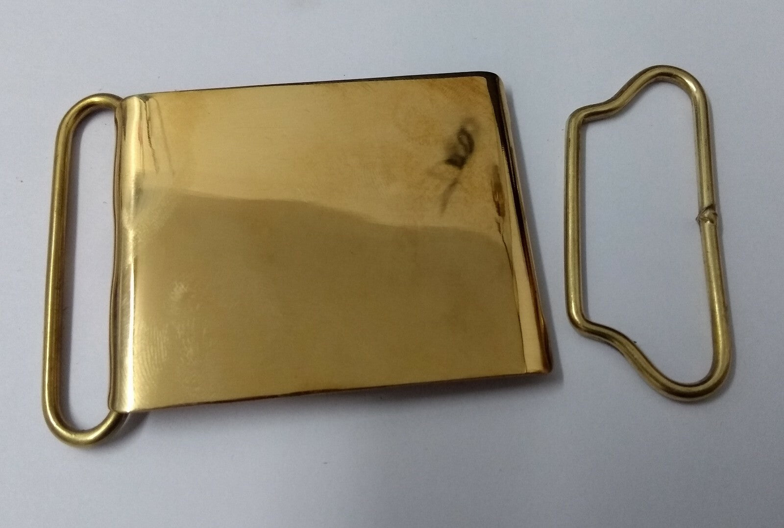 Genuine Issue Plain Plate Ceremonial and Parade 2¼" Belt Buckle
