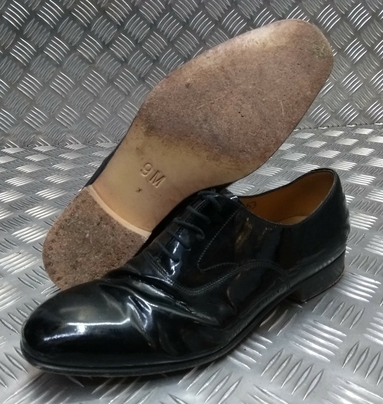 Patent Leather Shoes British Service Dress All Sizes