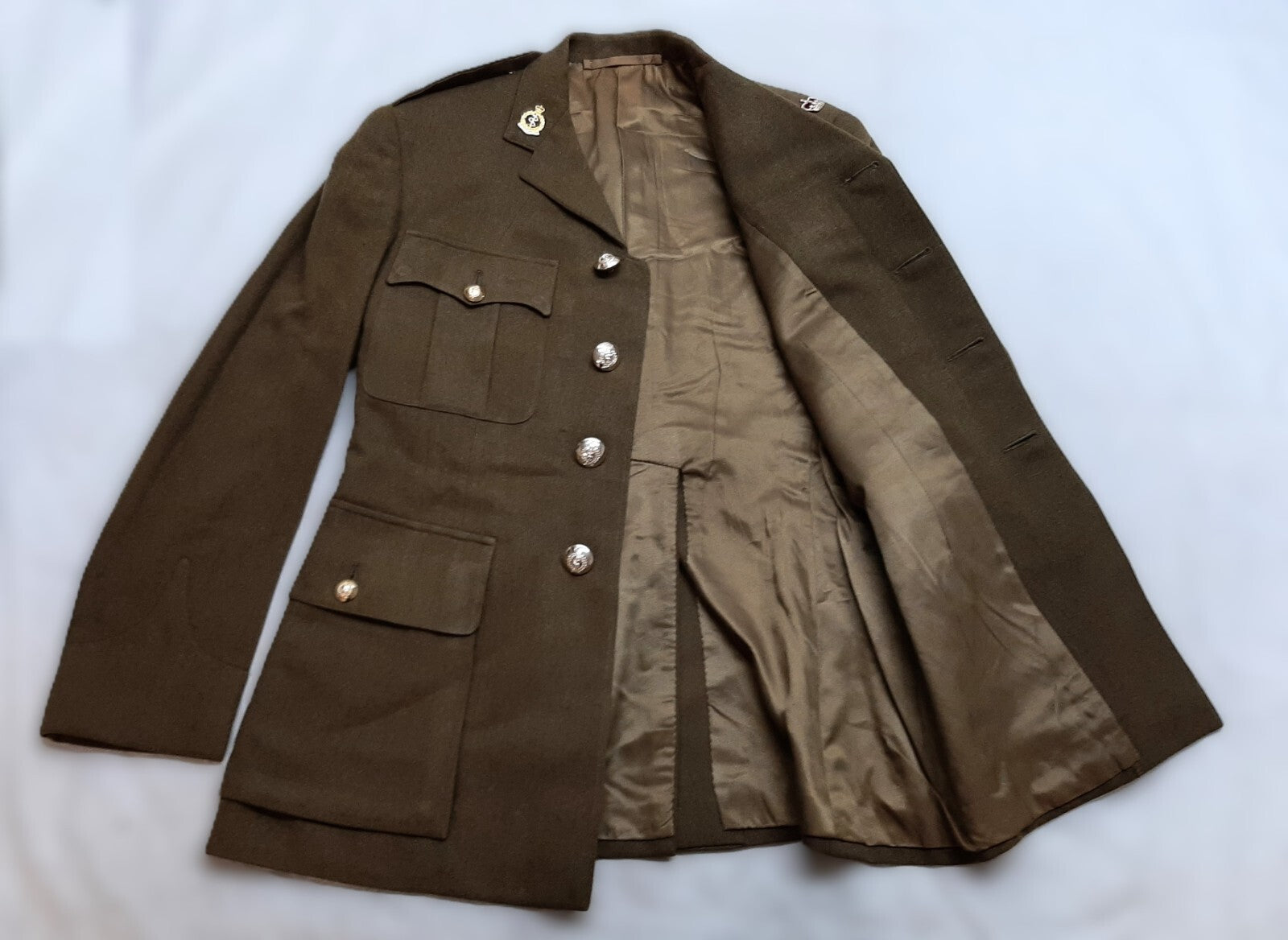 RAMC Majors Jacket British Army Old Pattern No2 Dress By Moss Bros Tailors