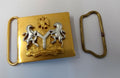 Genuine Nigerian Coat of Arms Insignia Belt Buckle And Fitting NEW