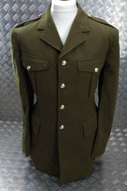 British Army No2 Khaki Jacket Anglian Dress With Buttons Costume Fancy Dress