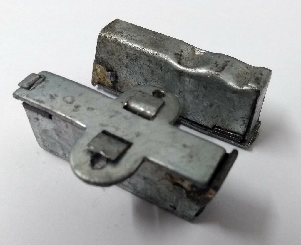 Genuine Vintage Issue Spur Box Housing Not Plated For Restoration 1Pair