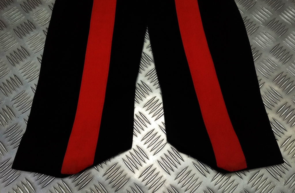 Vintage No1 Trousers Cavalry Pattern British 1 3/4" Stripes 1973 Gieves