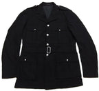 Vintage Dress Jacket Kings Crown Old Bill 4 Pocket Scottish Pattern With Belt