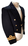 Royal Navy Mess Dress Jacket Lieutenant Commander Cuff Curls British Naval RN