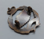 RTR Service Badge Royal Army Tank "Fear Naught" Insignia Subdued No Split Pins