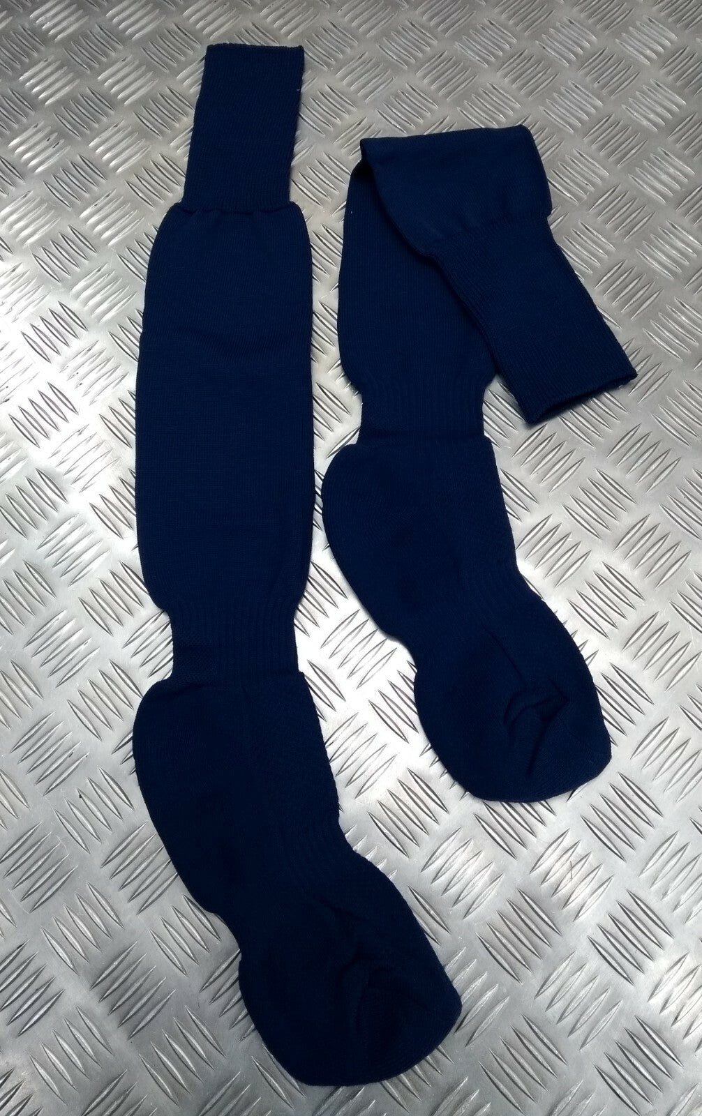 Genuine British PTI Issue Training Performance Sports Socks Blue Large