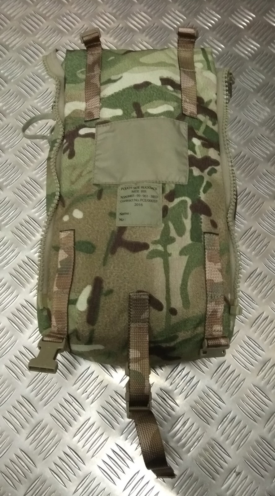 MTP IRR Camo PLCE Bergen Large Pack Side Pocket Genuine British Army