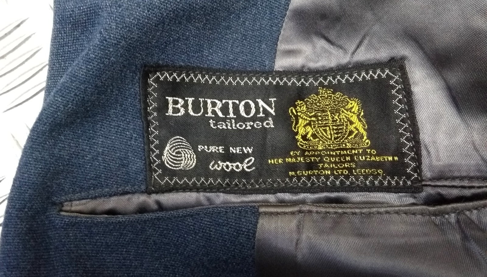 RAF Vintage Jacket Royal Air Force Blue Grey Colour for OFCs WOs By Burton Clothing