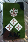 Genuine British Army Woodland DPM Camo AAC Air Corp Rank Slides NEW