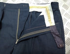 Vintage Trousers RAF Royal Air Force Dress Old Pattern Air Force Blue Grey Colour Waist 35"