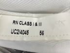 Genuine British Royal Navy RN White Plastic Class I & III Cap / Hat Cover