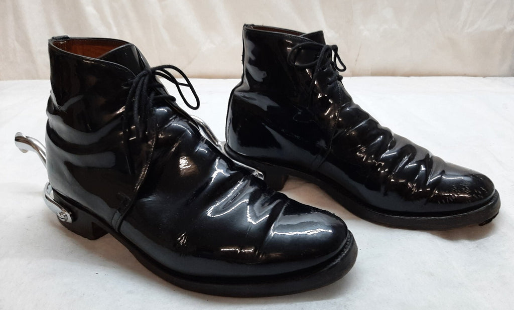Sanders George Boots Officer Dress Parade With Spurs British Army Dress UK 8