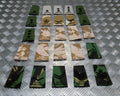Genuine British Army Royal Gibraltar Regiment Rank Slide Various Colours Ranks