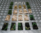 Genuine British Army Royal Gibraltar Regiment Rank Slide Various Colours Ranks