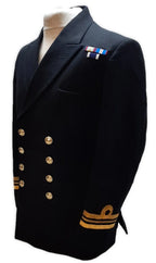 RN Jacket Class I & III Royal No1B Naval Double Breasted Blazer Royal Navy