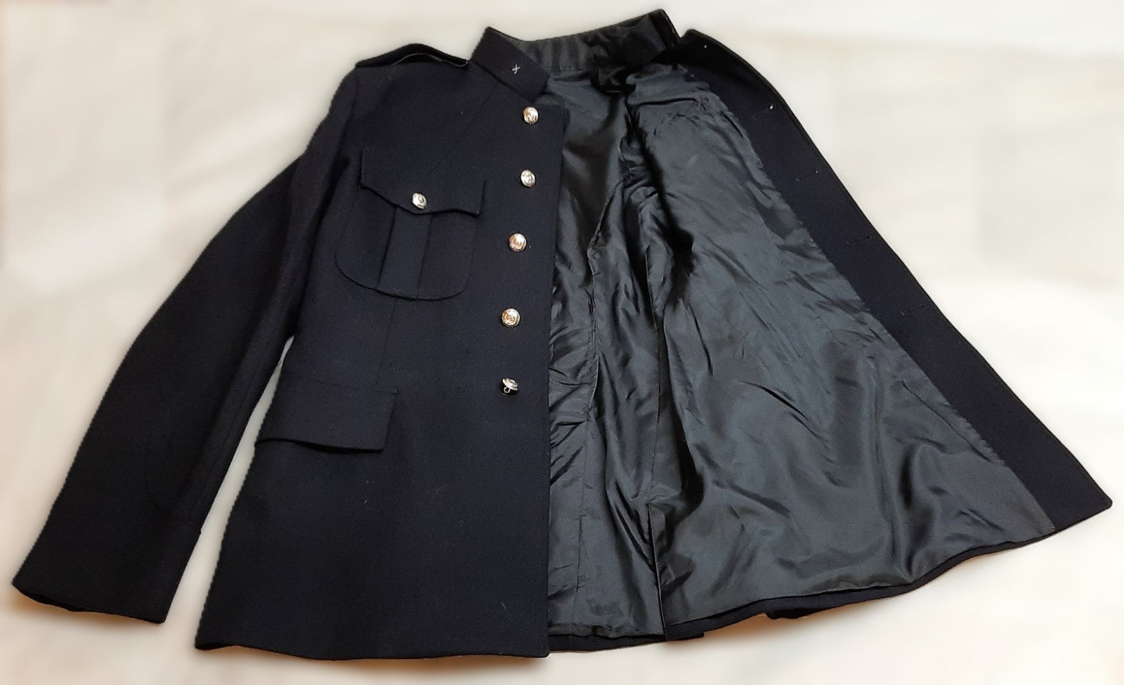 British Army No1 Dress Jacket A/R British Pattern Number 1 Tunic R.E Buttons Shoulder Straps