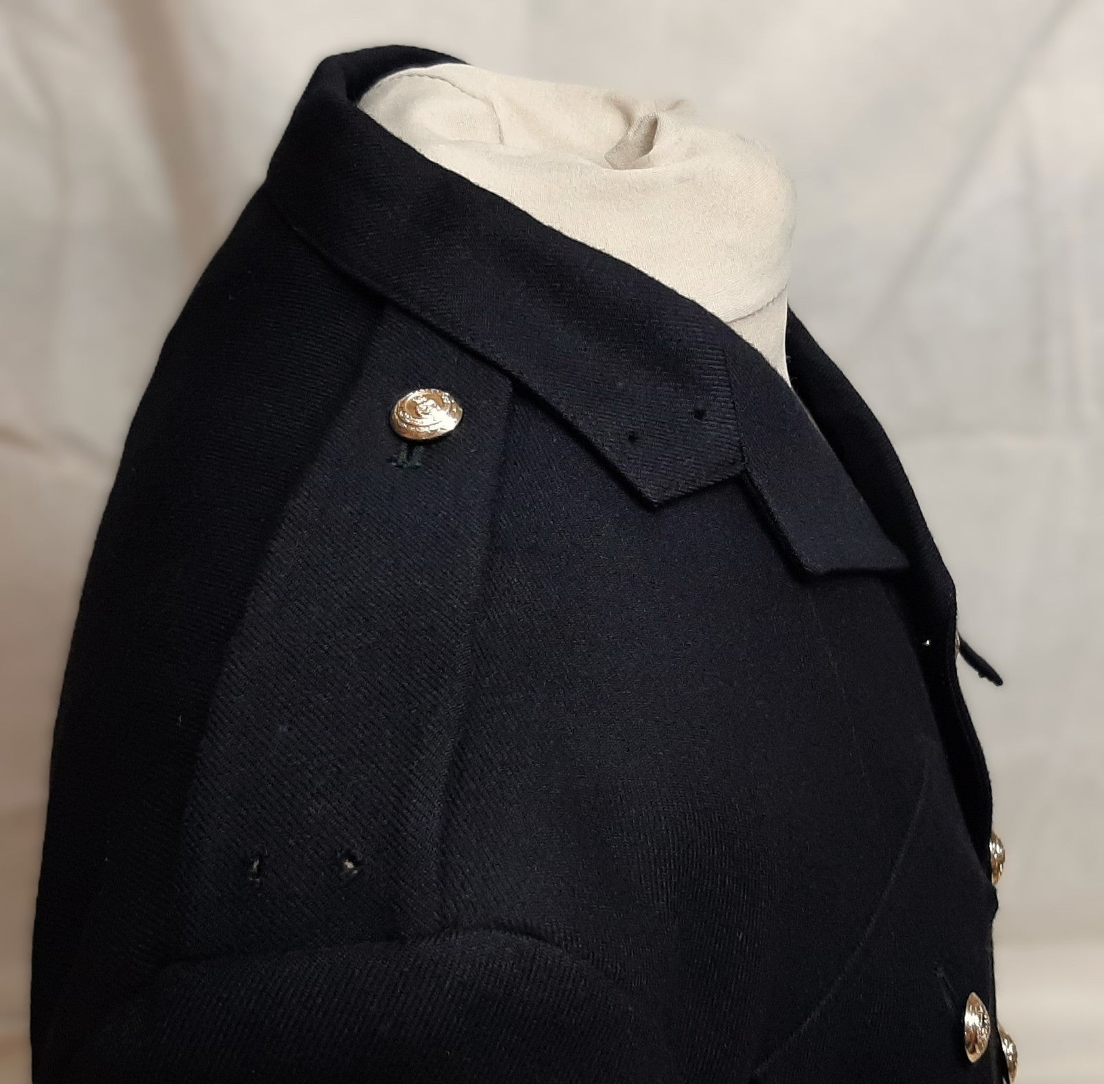 RM No1A Jacket R.M OFC Dress Blue Jacket Fully Buttoned with Cuff Buttons
