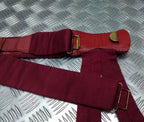 Crimson Waist Sash British Foot Issue For Ceremonies & Parade