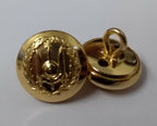 Djibouti Dress Small Ring Back Chinstrap Buttons x 4