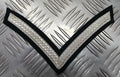 Mess Dress Chevrons Silver Braid On Black