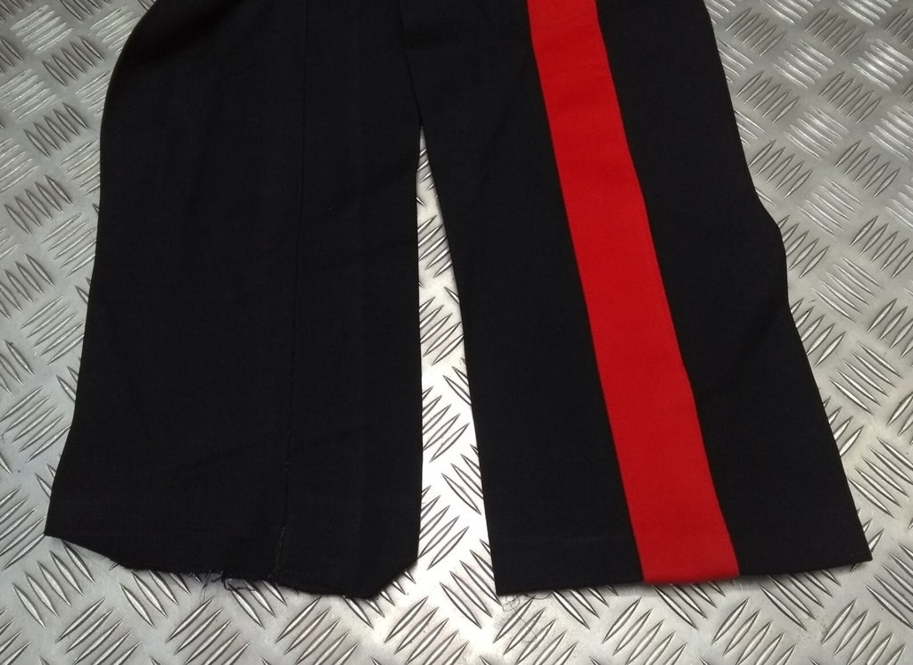 Vintage No1 Trousers Uniform Dress Old Pattern British Army 2" Red Stripe Faulty