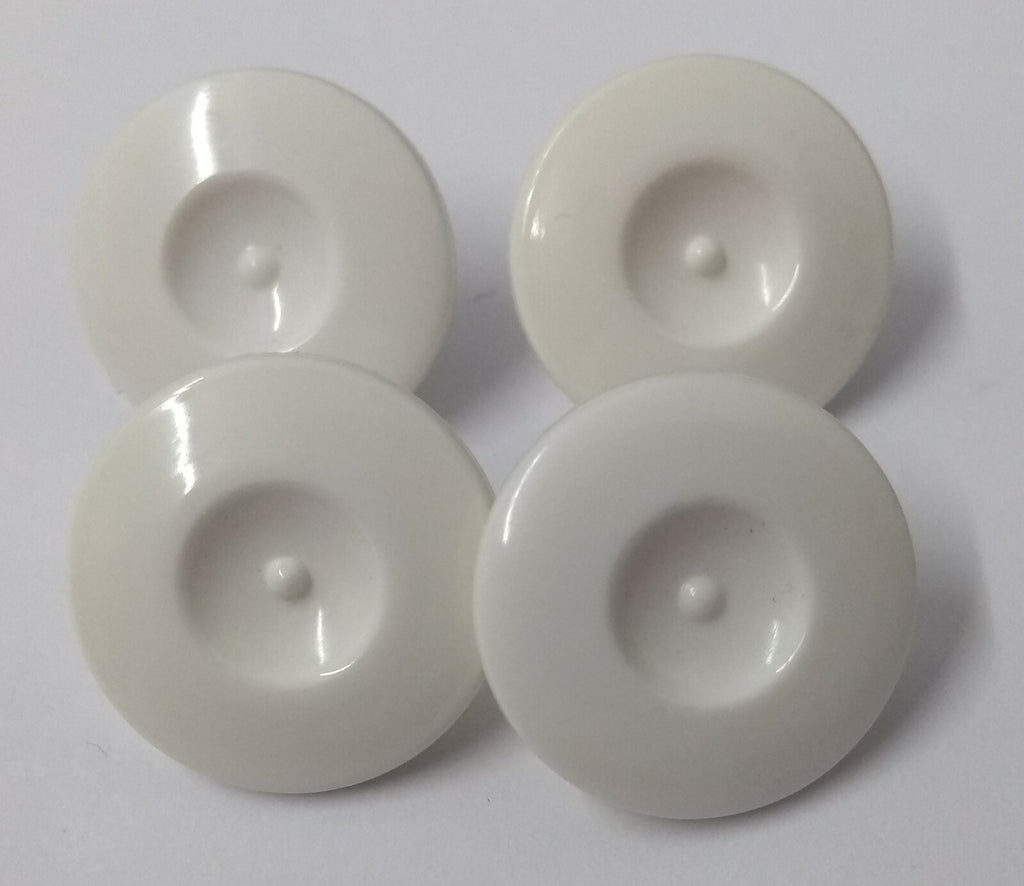 Genuine British Issue Shank Back Fatigues / Overall Buttons White MKII