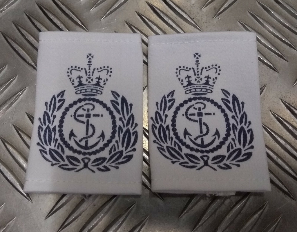 Naval CPO Epaulettes RN Type Shirt Sliders Chief Petty OFC (C.P.O) 1 Pair