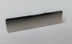 Genuine British Made Chrome Officer Rank Bar With Two Prong Fittings X1