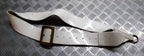 White Sling Drum Strap PVC British & Cavalry Type Bandsmen Cross Belt