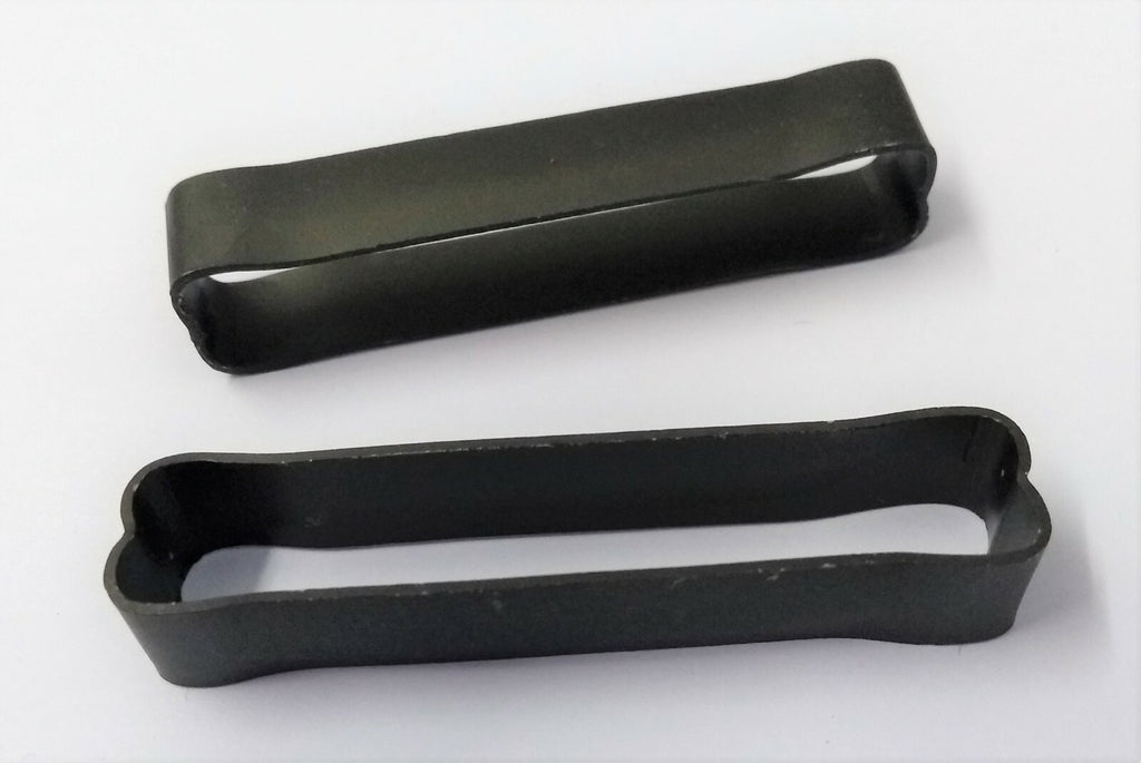 British Army Working Dress Waist Belt Slide / Stays Olive Drab 57mm x 2 - NEW