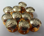 Royal Anglian British Army Dress Regimental Screw Mount Buttons 5 Pairs 31L