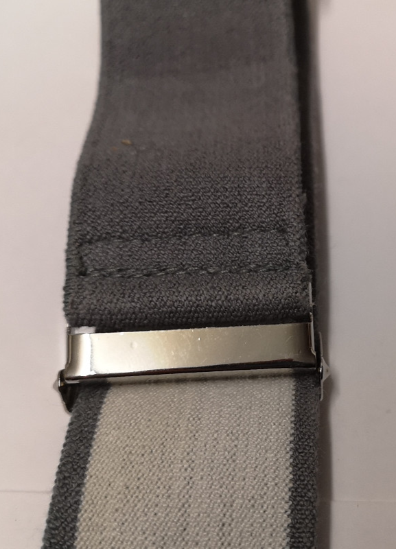 Genuine British Army / RAF Royal Air Force Braces with Leather Buckles -SMALL- Adjustable