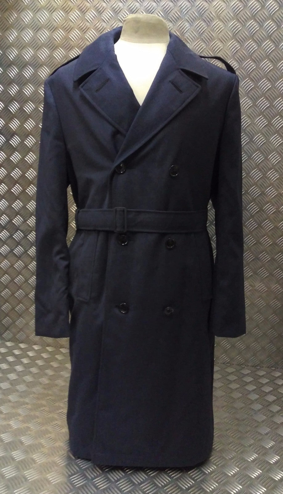 RAF Royal Air Force Rain Coat Airforce Blue-Grey Double Breasted Assorted Sizes