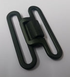 Pistol Belt Buckle Replacement Metal Belt Buckles Dark Green - New old Stock