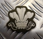 Genuine British No2 Army ICH DIEN Prince of Wales 3 Feathers Patch Badge NEW