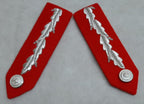 No1 Lord Lieutenant Gorgets Hand Made in Britain Sewn on Collar Tabs