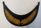 Genuine British Made Senior Officer Gold Wire Palm Leaf Dress Cap Peak