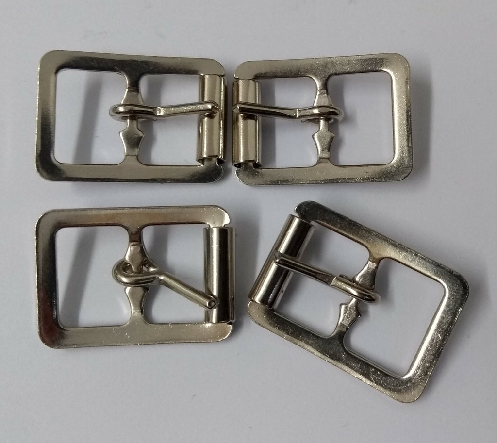 13mm Nickel Plated Small Roll Buckles X2 STD44