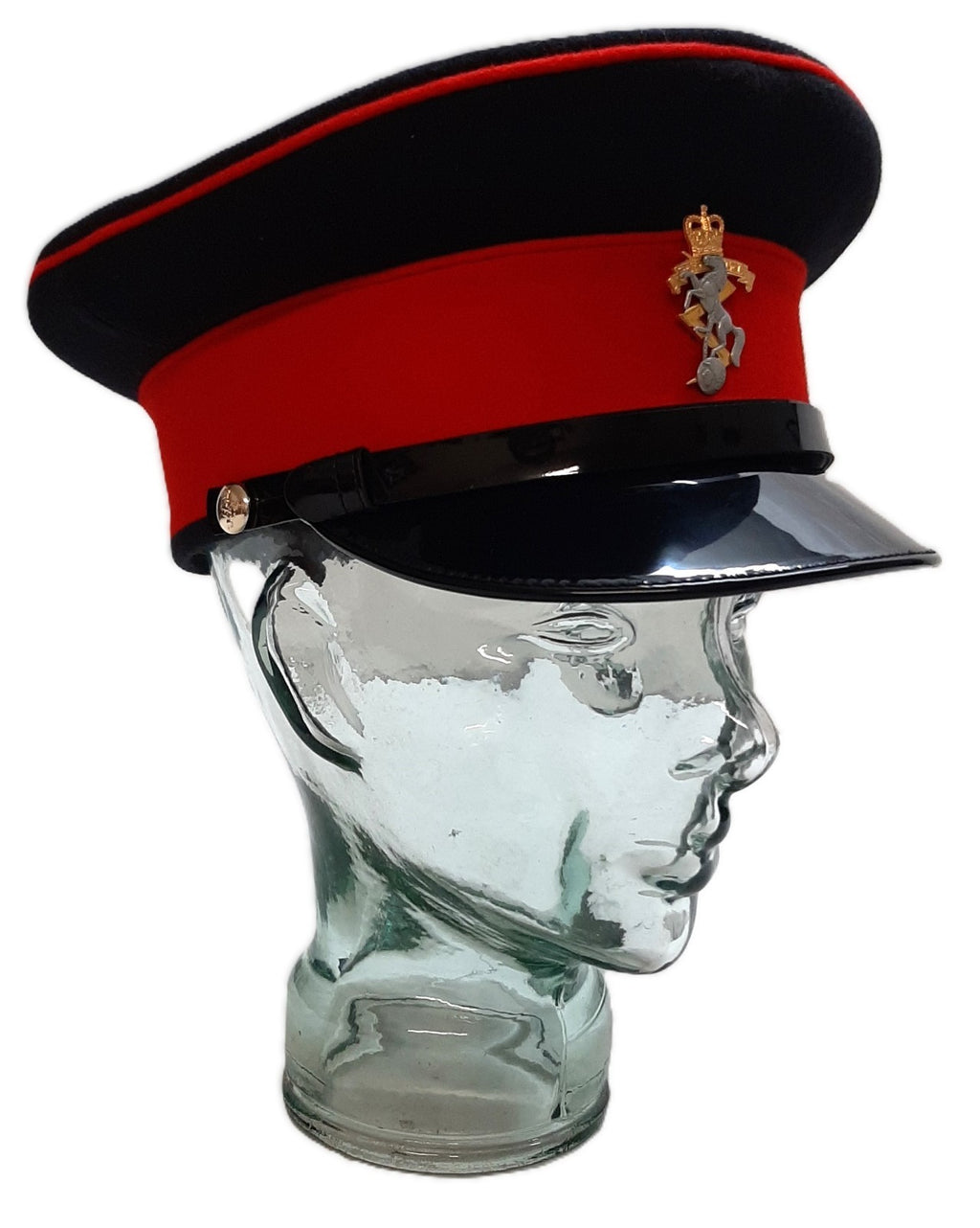 No1 Dress Hat British Army Royals Pattern with REME Badge and Buttons 56cm